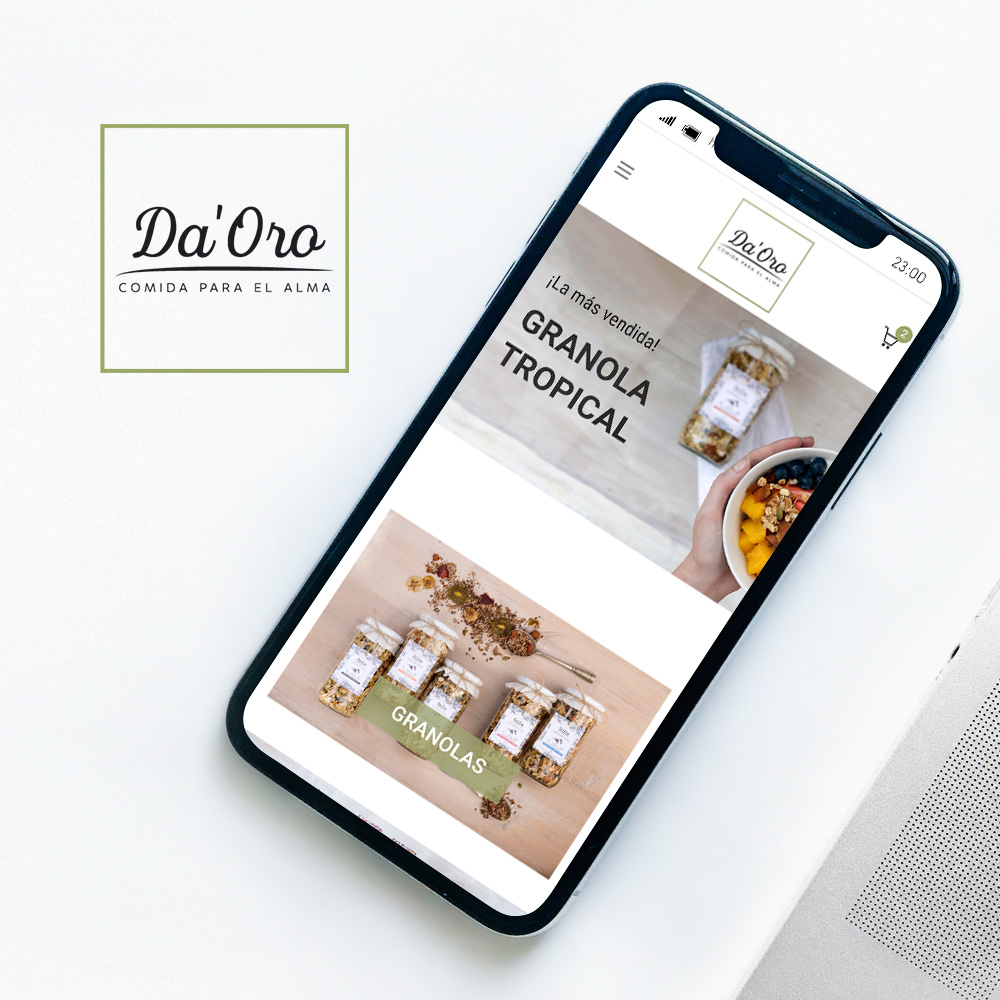 Tienda online ecommerce para DaOro